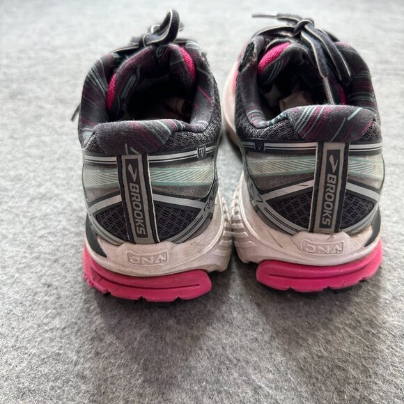 Brooks Ravenna 7 Running Shoes Women 10 Pink Blue 1202081B672 - Picture 6 of 11